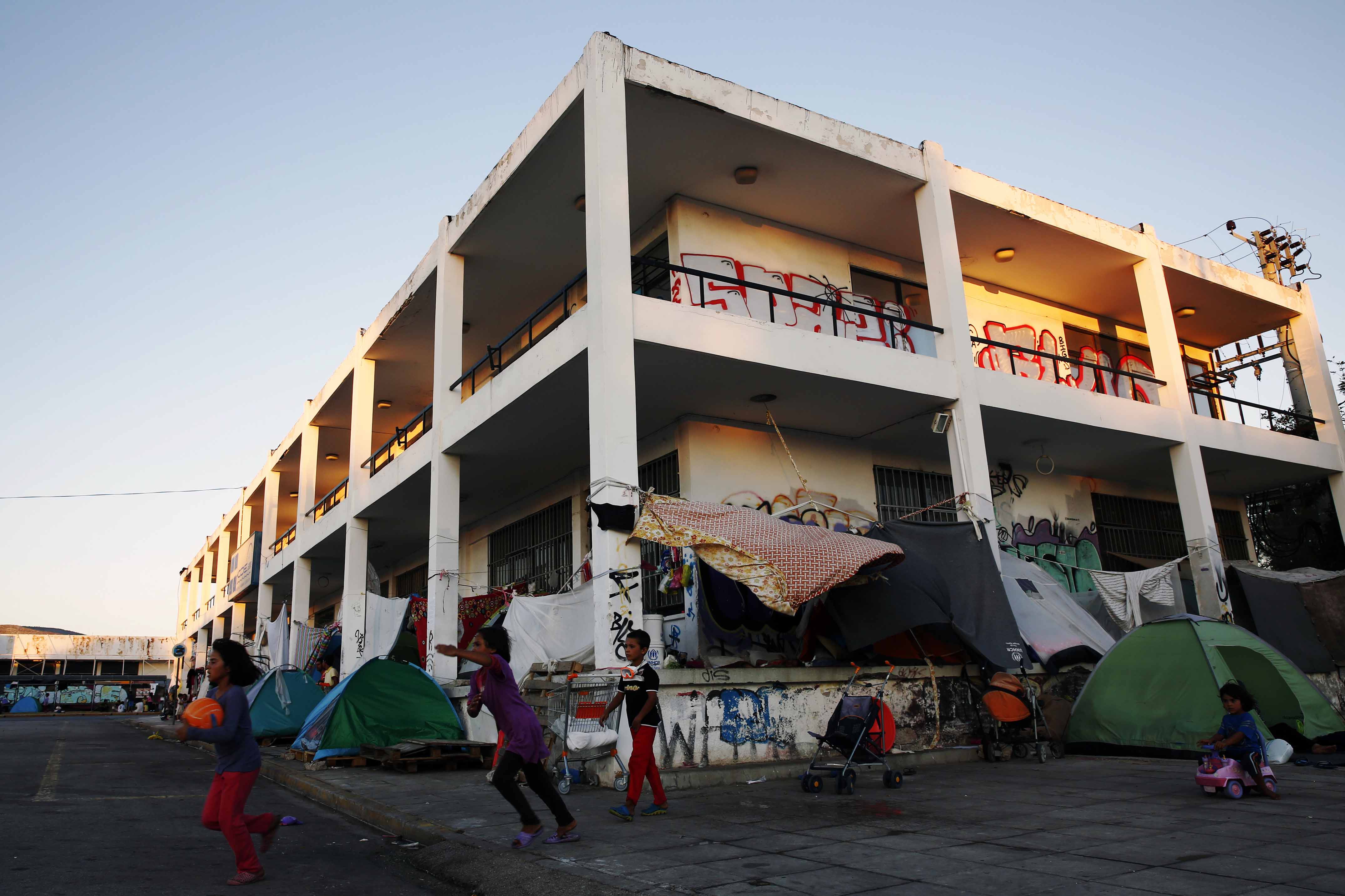 Refugees Trapped in Greece July 2016