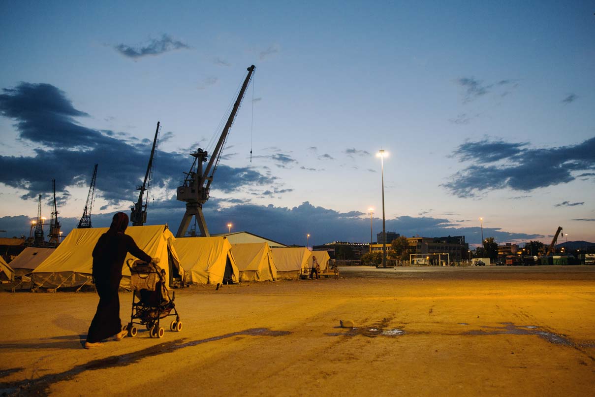 Refugees Trapped in Greece July 2016