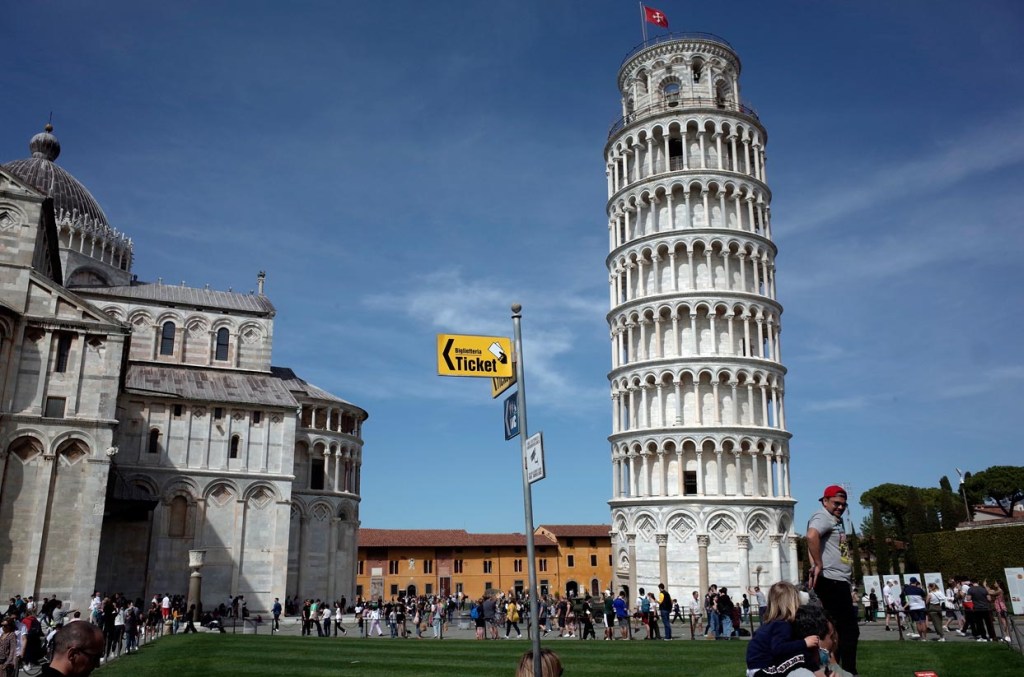 (E) Pisa y la torre inclinada más famosa del&nbsp;mundo